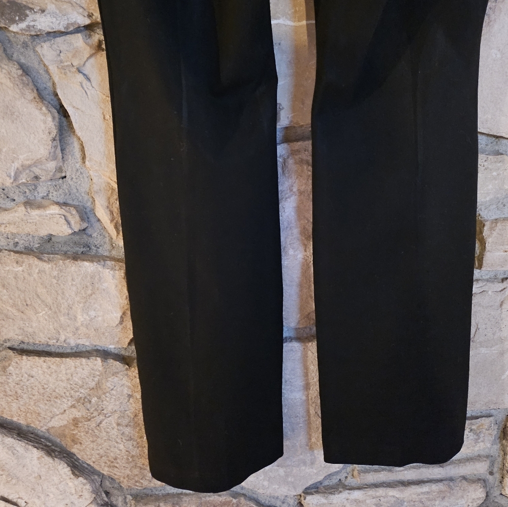 Zara Basic Collection Pleated Front Black Pants S… - image 4